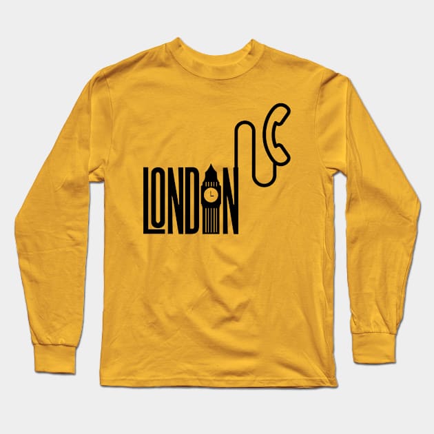 London Calling Long Sleeve T-Shirt by Tee Li’s